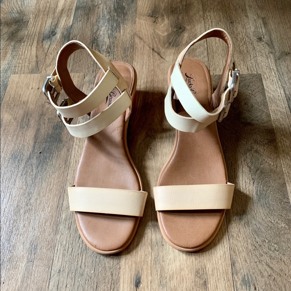 Lucky Brand  Leyna Ankle Strap Sandals Size 9M - Picture 2 of 6